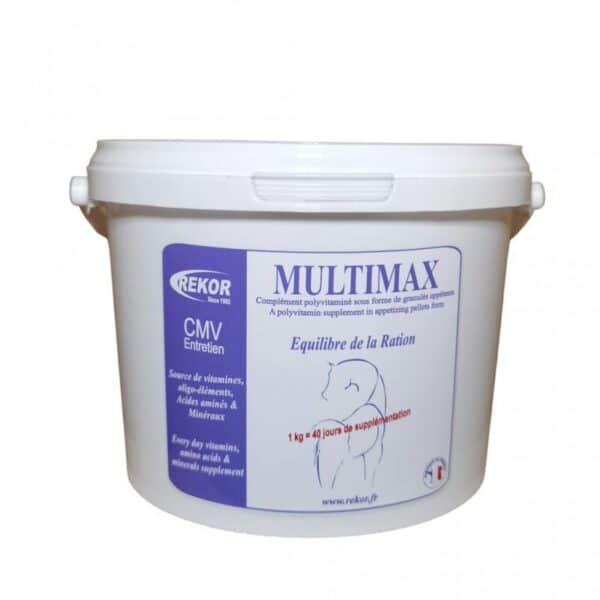 Complément alimentaire vitaminé pour cheval Rekor Multimax