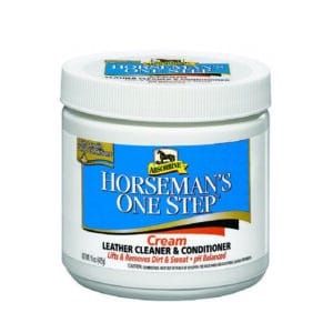 Crème pour cuir Absorbine Horseman's one step"