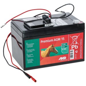 Kit de batterie complet avec adaptateur secteur Ako Premium AGM