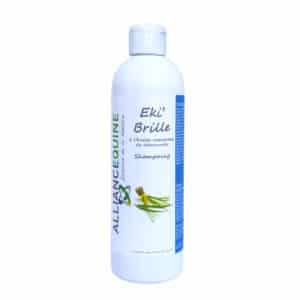 Shampoing pour cheval à l'huile essentielle de citronnelle Alliance Equine Eki'Brille