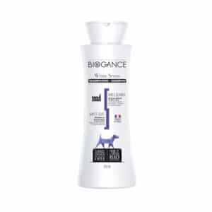 Shampoing poils blancs pour chien Biogance White Snow