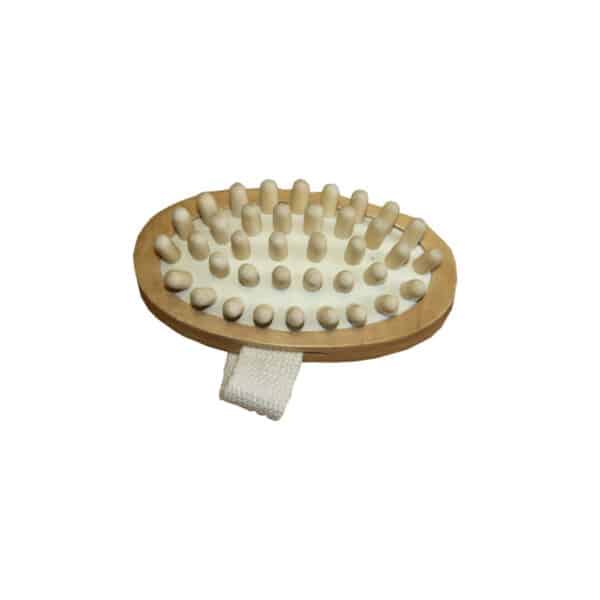 Brosse pour cheval en hêtre Borstiq