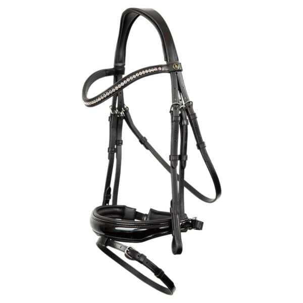 Bridons équitation muserolle combinée BR Equitation Ipswich