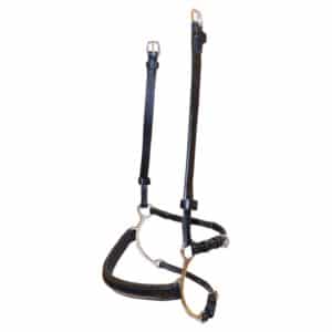 Muserolle cheval BR Equitation Demi-lune