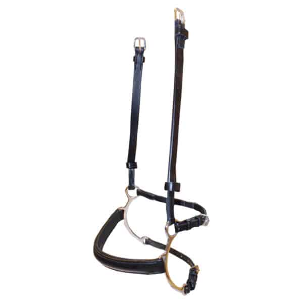 Muserolle cheval BR Equitation Demi-lune