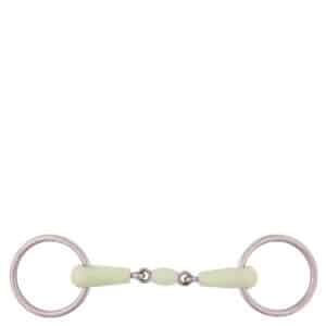 Mors double brisures pour cheval inox BR Equitation Apple Mouth