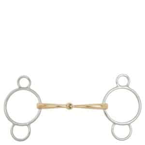 Mors pessoa pour cheval simple brisure BR Equitation Soft Contact