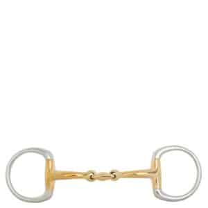 Mors olive pour cheval double brisure BR Equitation