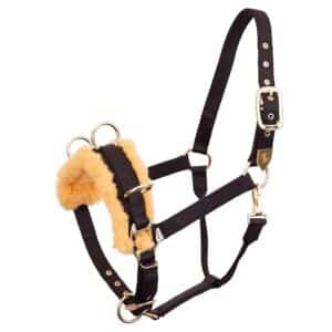 Caveçon en nylon/polar/laiton BR Equitation