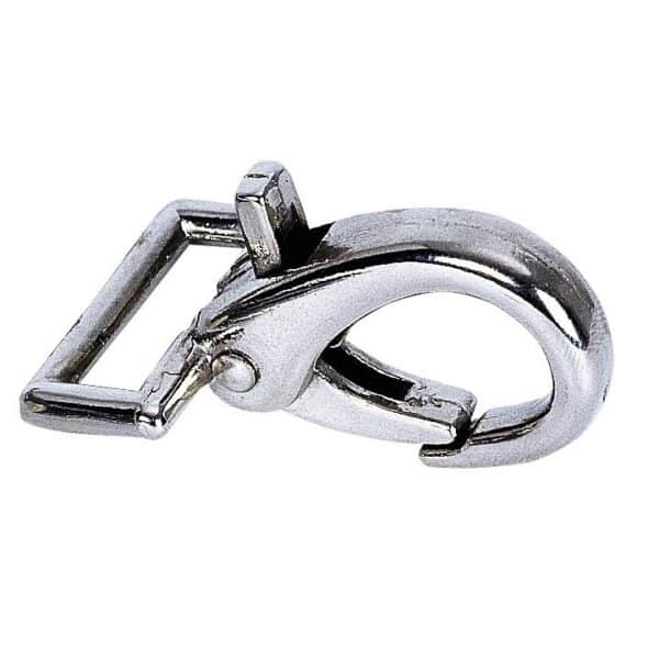 Mousqueton d'attache inox pour longe pour cheval Covalliero (x2)