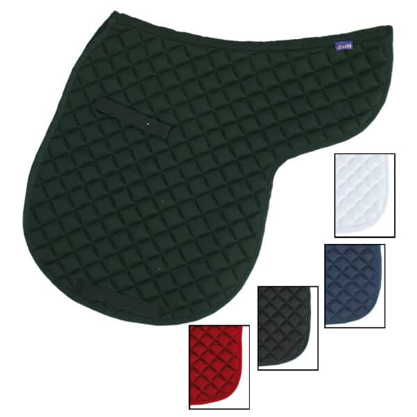 Tapis de selle pour cheval en forme coton surpiqu Daslö