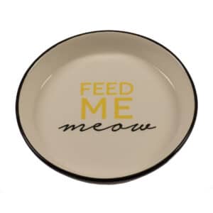 Gamelle pour chat Duvoplus Stone Feed Me Meow