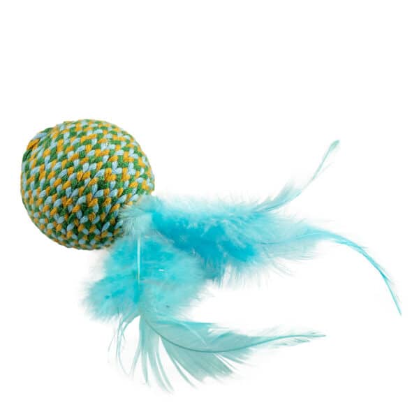 Balle pour chat avec plumes Duvoplus Jolly