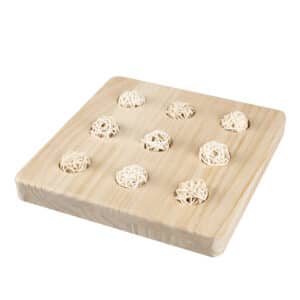 Jouet pour rongeurs et lapins en bois Duvoplus Sniffle `N Snack Puzzle Gus