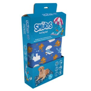 Tapis pour chien rafraîchissant Smurfs Duvoplus Les Schtroumpfs