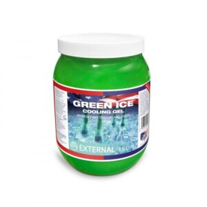 Gel rafraichissant cheval Equine America green ice 1