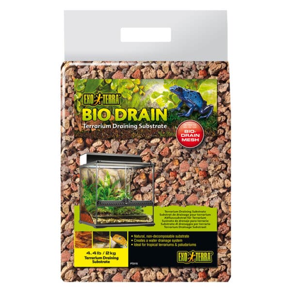 Kit de décoration bio drain substrat drainant Exo Terra