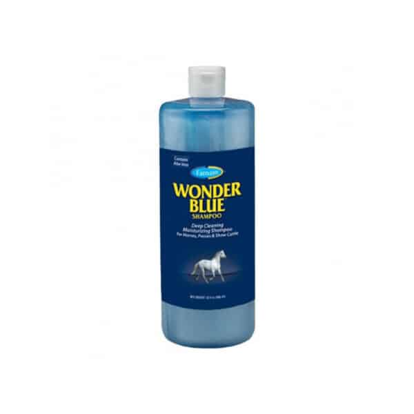 Shampoing pour cheval Farnam Wonder Blue 946 ml