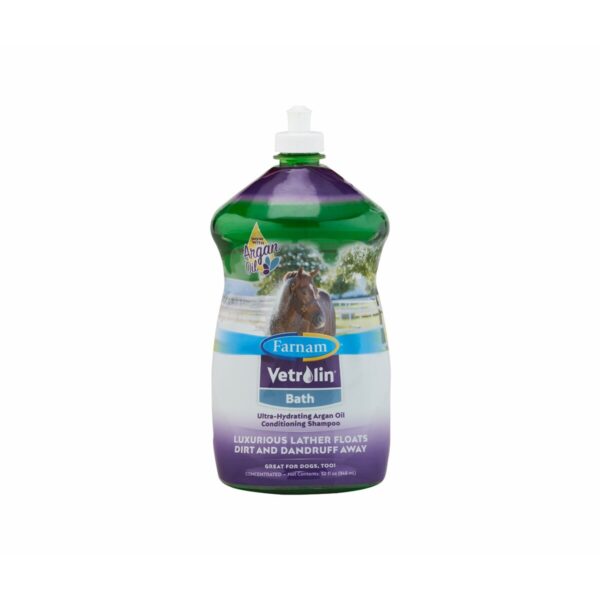 Shampoing pour cheval Farnam Vetrolin Bath 946 ml