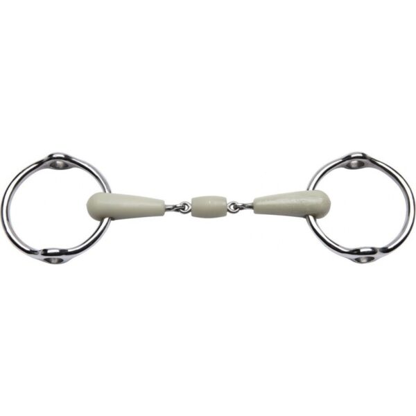 Mors pour cheval Feeling Flexi double brisure