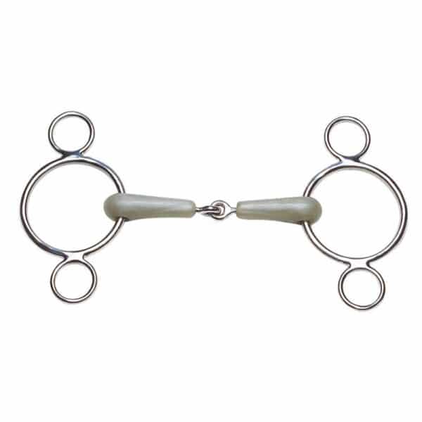 Mors pour cheval Feeling 3 Anneaux flexi