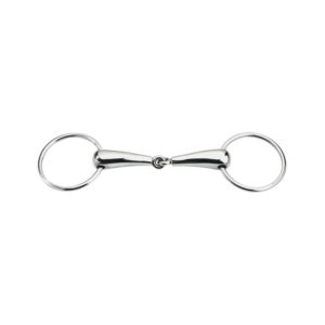 Mors 2 anneaux pour cheval embouchure coulissante Feeling