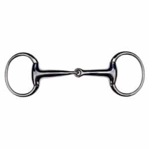 Anneaux de mors olive pour cheval Feeling 135 mm