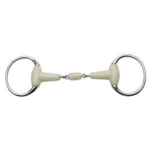 Mors olive pour cheval flexi double brisure Feeling