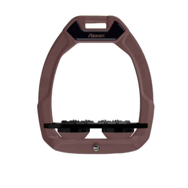 Étriers de sécurité d’équitation Plat Ultra Grip Marron/Noir/Marron Flex-On Safe-On