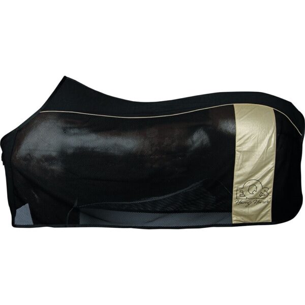 Couverture anti-mouches pour cheval Harry's Horse EQS Champagne