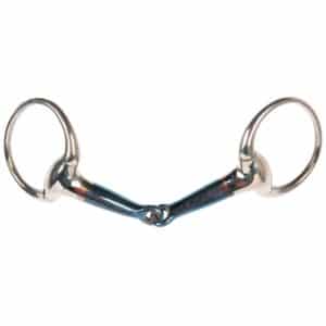 Mors olive pour cheval simple brisure Harry's Horse Sweet Iron