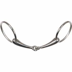 Mors 2 anneaux pour cheval léger simple brisure Harry's Horse