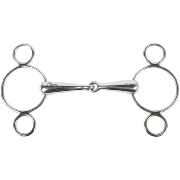 Mors 3 anneaux pour cheval simple brisure Harry's Horse 21 mm