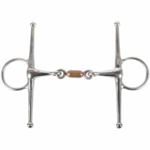 Mors aiguille pour cheval à rouleaux double brisure Harry's Horse