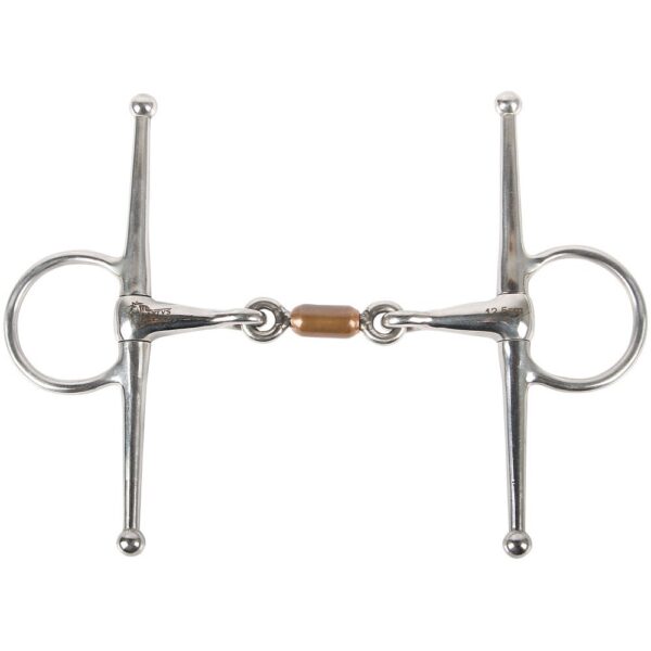 Mors aiguille pour cheval à rouleaux double brisure Harry's Horse