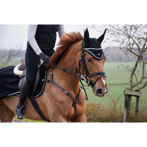 Bonnet pour cheval court HFI Velvet