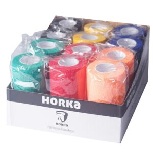 Lot de 12 Bandes de travail pour cheval Horka