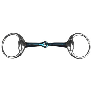 Mors 2 anneaux pour cheval fer doux Horka