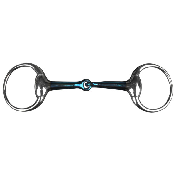 Mors 2 anneaux pour cheval fer doux Horka