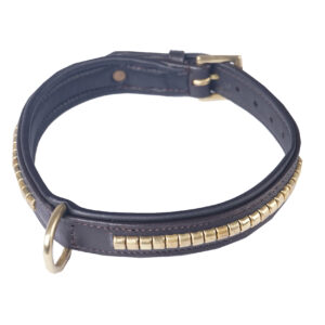 Collier de chasse chien en cuir clincher Horka