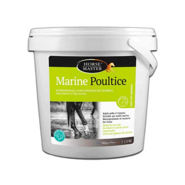 Argile pour les membres fatigués cheval Horse Master Marine Poultice