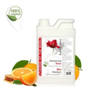 Shampoing bio technique pour cheval Horse Of The World 1 l