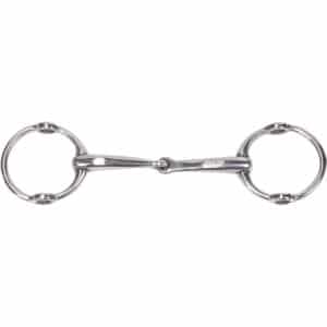 Mors 2 anneaux pour cheval HorseGuard Gag