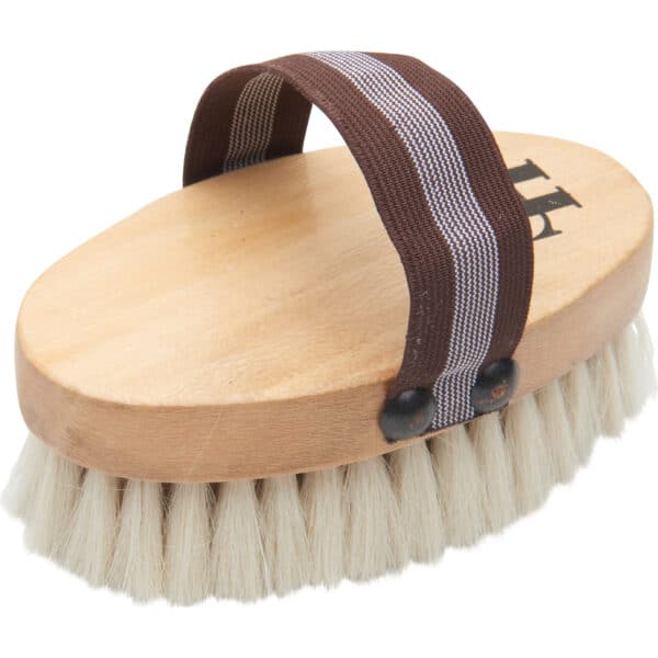 Brosse douce pour cheval en poils de chèvre HorseGuard