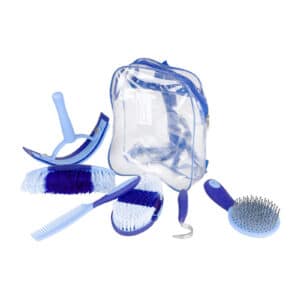 Kit nettoyage équitation avec trousse Horze