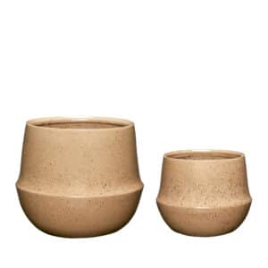 Pots Hubsch Interior Vibe 23x19/31x27 cm (x2)