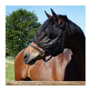 Masque anti-mouches pour cheval sans oreilles Kavalkade