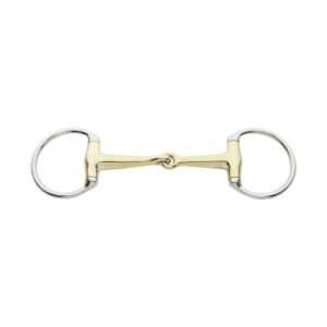 Mors olive pour cheval à simple brisure Kavalkade KavalBit 12 mm