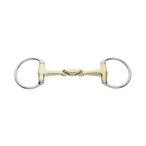 Mors olive pour cheval à double brisure Kavalkade KavalBit 12 mm