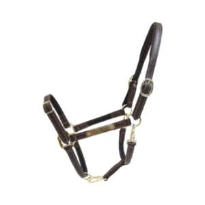 Licol pour cheval flexible cuir Kentucky